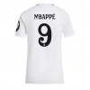 Real Madrid Kylian Mbappe #9 Hjemmedrakt Kvinner 2024-25 Kortermet